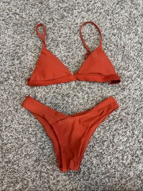 ZAFUL Rust Orange Bikini Set